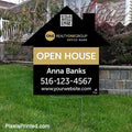 Realty ONE Group house shaped yard signs yard signs PixelsPrinted