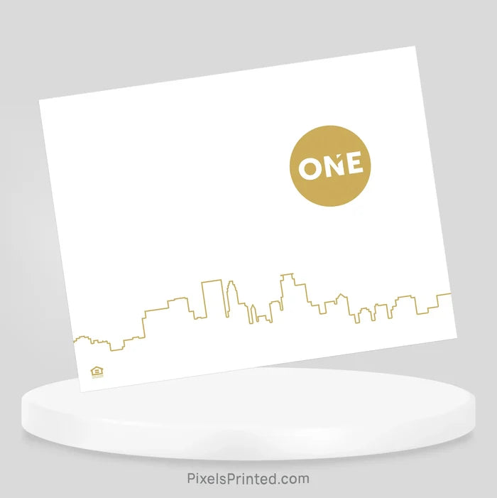 Realty ONE Group notecards notecards PixelsPrinted