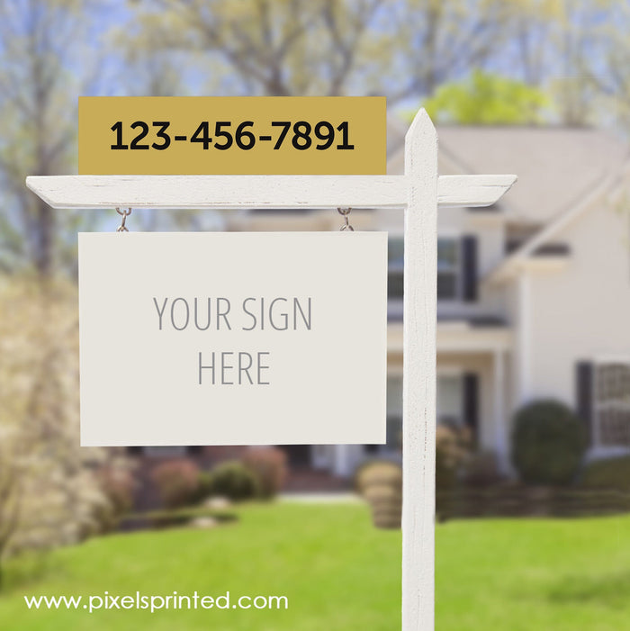 REALTY ONE GROUP phone number sign riders PixelsPrinted