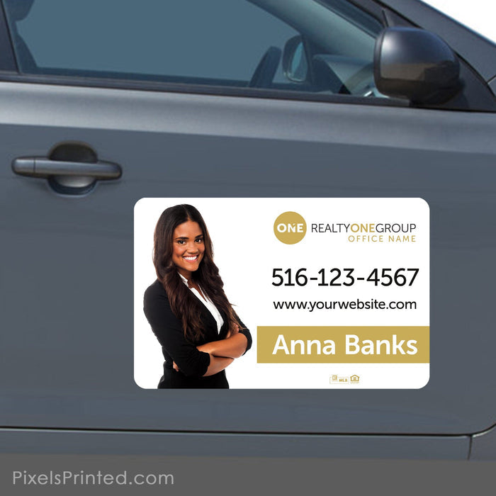 Realty ONE Group real estate car magnets PixelsPrinted