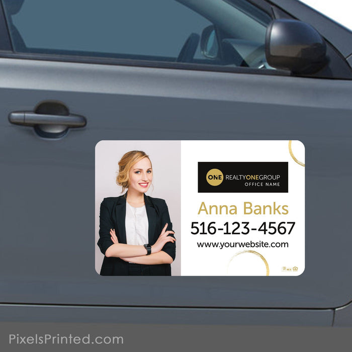 Realty ONE Group real estate car magnets PixelsPrinted