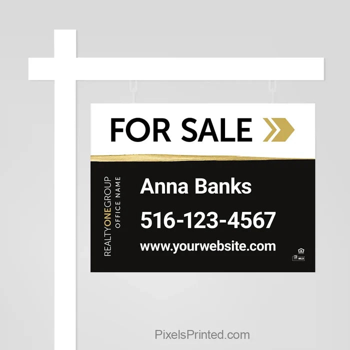 Realty ONE Group real estate sign panels sign panels PixelsPrinted