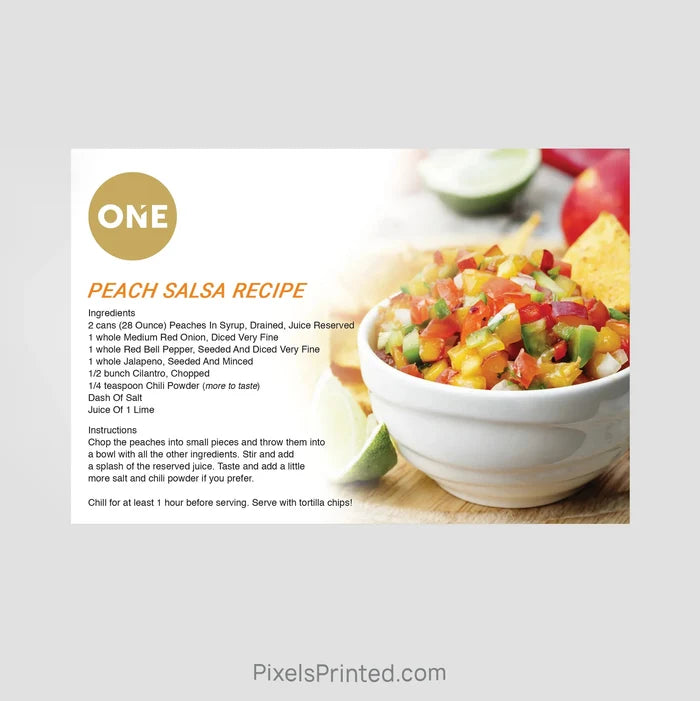 Realty One Group recipe postcards PixelsPrinted