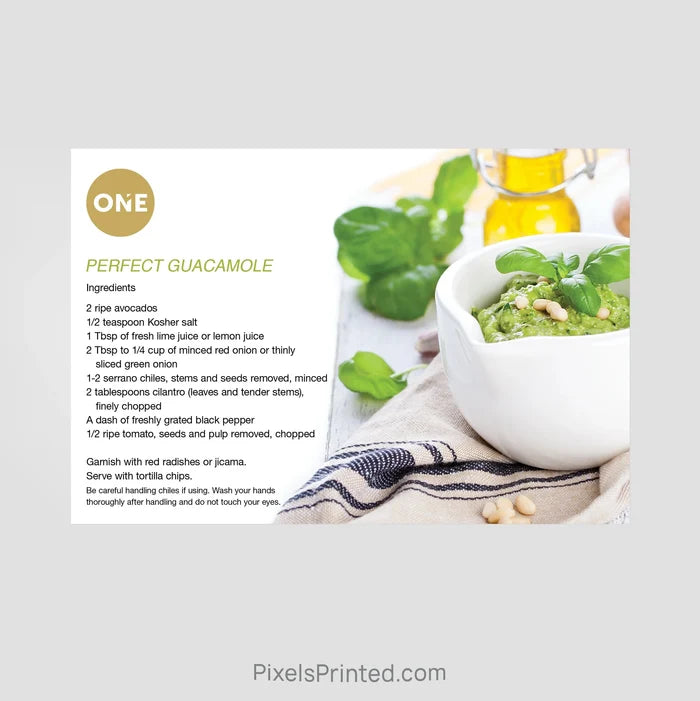 Realty One Group recipe postcards PixelsPrinted