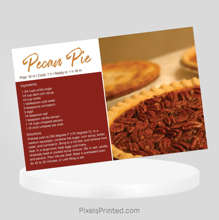 Realty One Group Thanksgiving recipe postcards PixelsPrinted