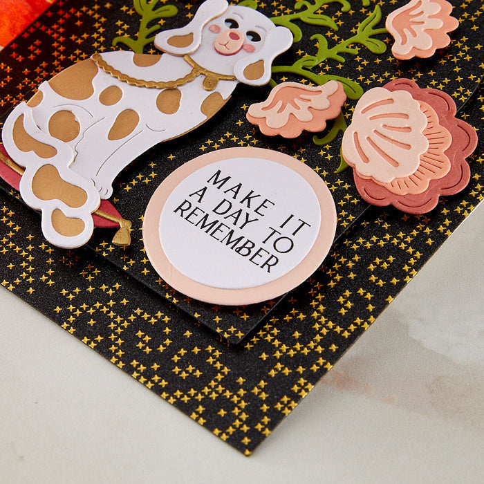 Regal Reflections Dies, 3D Folder and Stamp Bundle