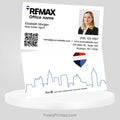 REMAX real estate business cards Business Cards PixelsPrinted
