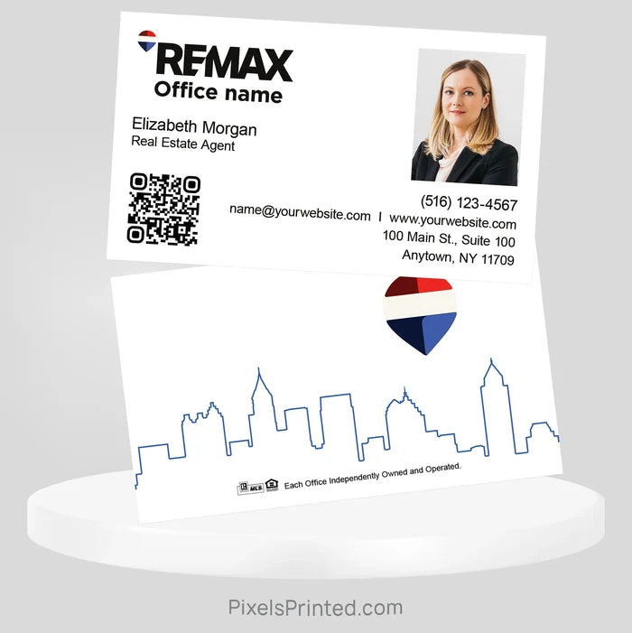 REMAX real estate business cards Business Cards PixelsPrinted