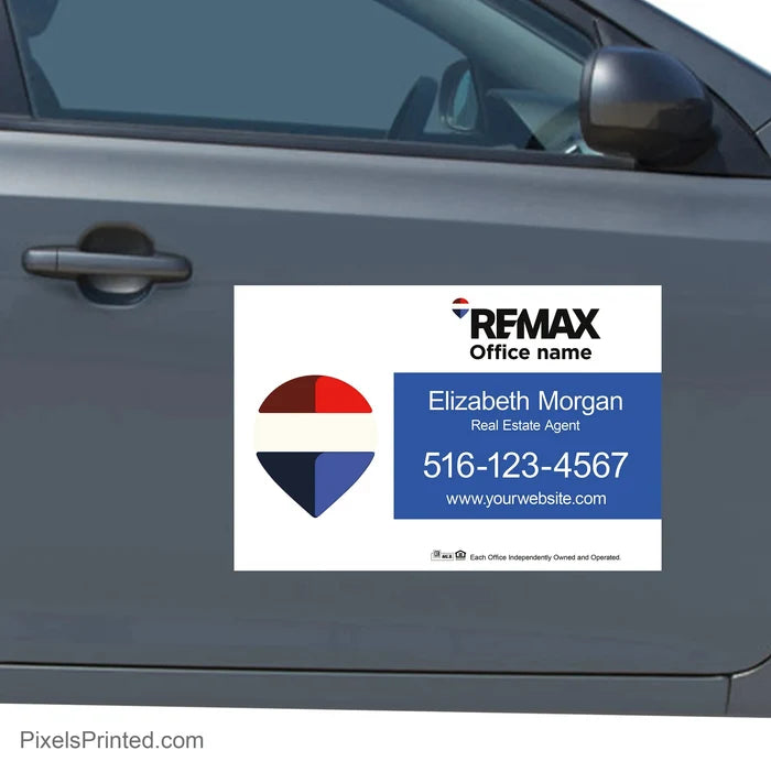 REMAX real estate car decals - 12”x18” PixelsPrinted
