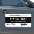 REMAX agent car magnet that turns everyday driving into consistent local advertising.