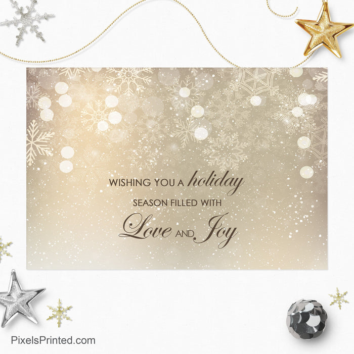 REMAX real estate Christmas holiday postcards PixelsPrinted