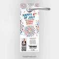 REMAX real estate Fourth of July door hangers PixelsPrinted
