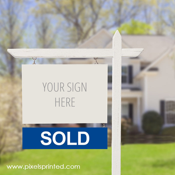 REMAX sold sign riders PixelsPrinted
