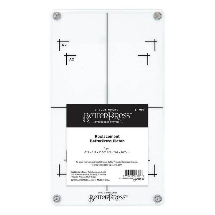 Replacement BetterPress Platen