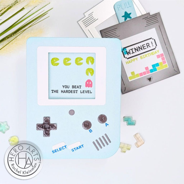 Retro Game Stamp Set from Retro Perspectives Collection by Ralph Tyndall