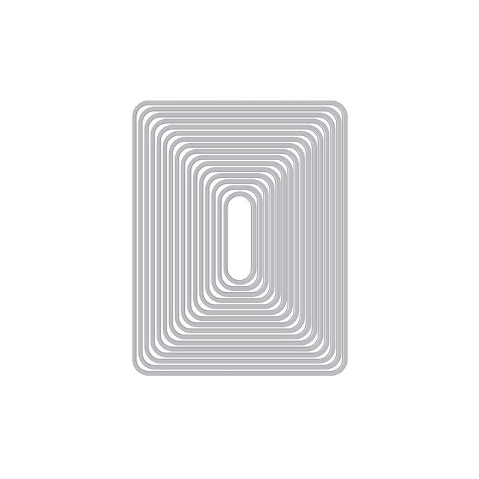Rounded Rectangle Infinity Dies