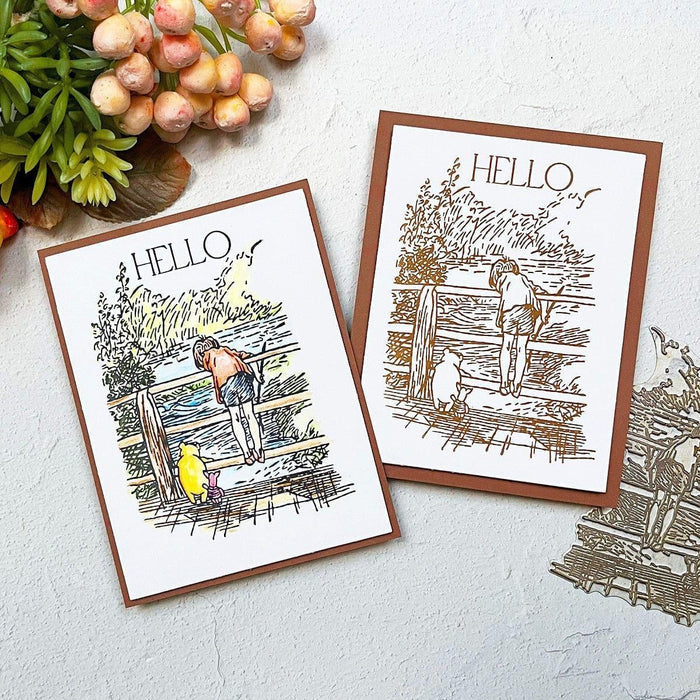 Say Cheese Classic Pooh BetterPress Bundle in Collaboration with Simple Stories