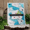 Scattered Letters -  Glimmer Hot Foil Kit of the Month (Plates & Die Only)