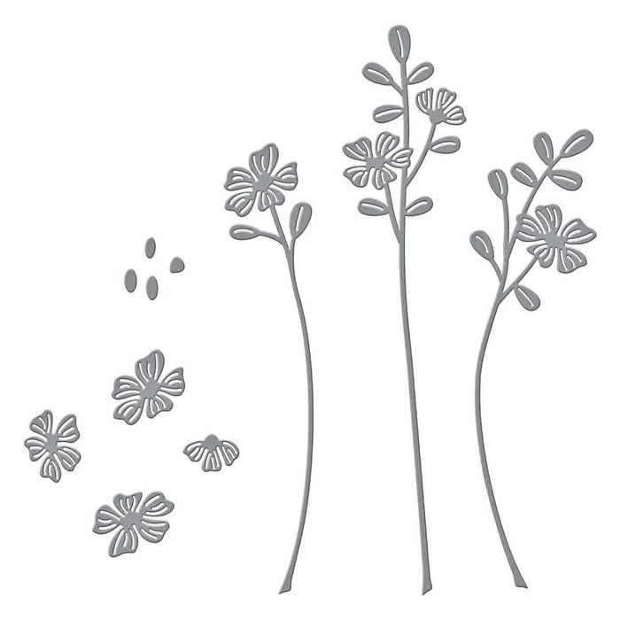 Sealed Blooms Etched Dies