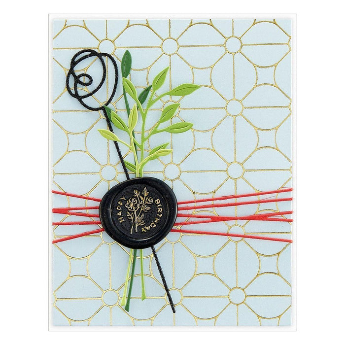 Sealed Twine Etched Dies