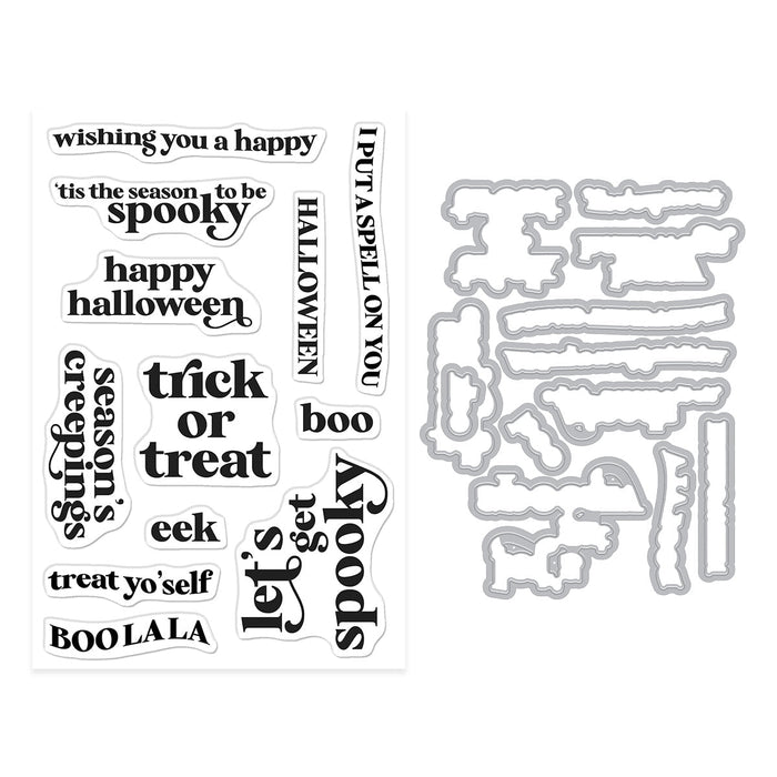 Season’s Creepings Stamp & Cut Set