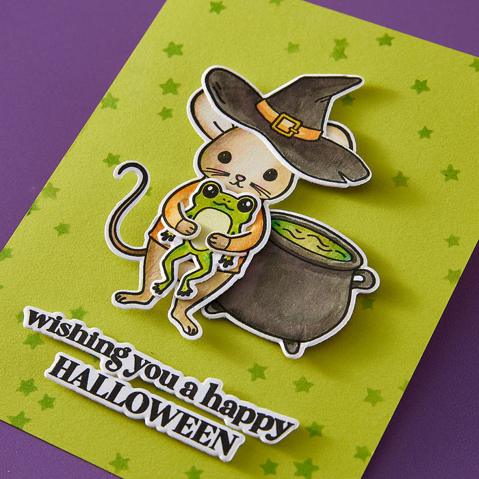 Season’s Creepings Stamp & Cut Set