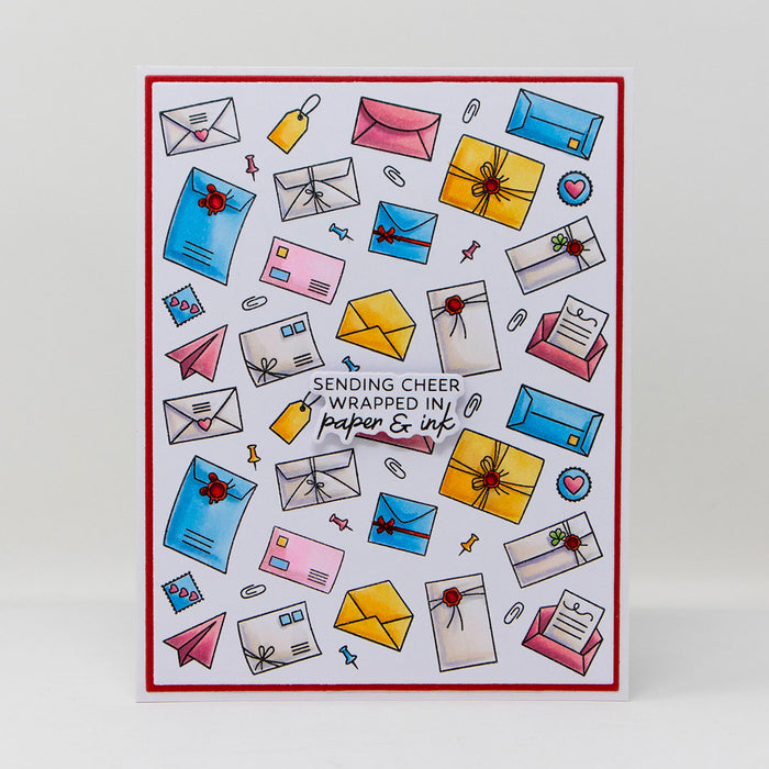 Send & Seal -  (Dies Only) Coordinates with the Clear Stamp of the Month