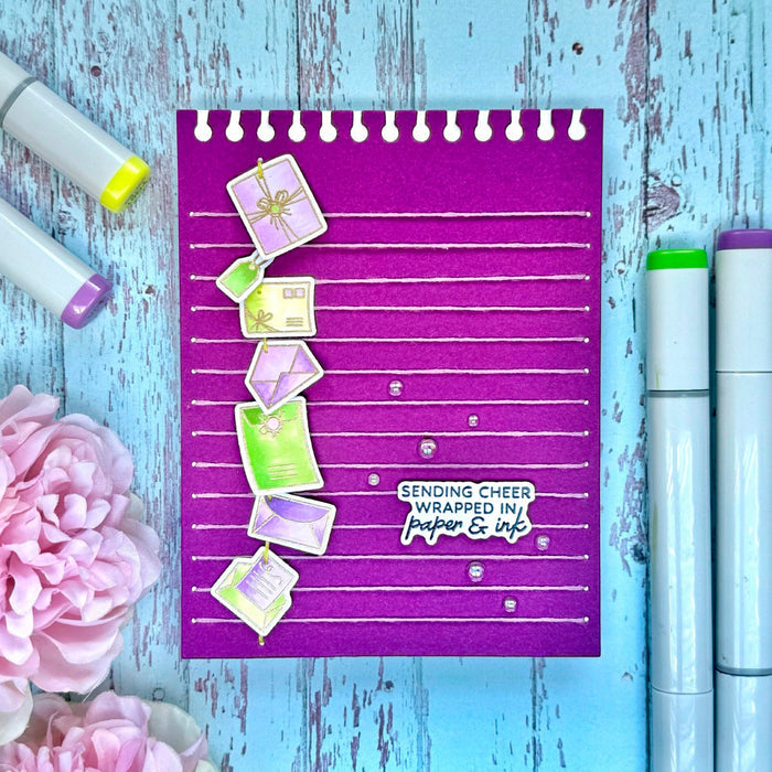 Send & Seal -  (Dies Only) Coordinates with the Clear Stamp of the Month