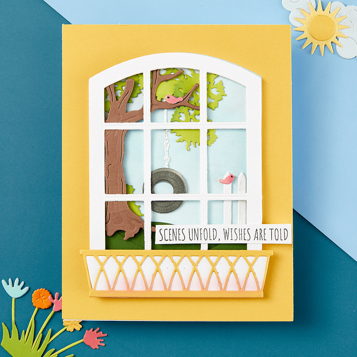 Sending Sunshine Sentiments Clear Stamp Set by Tina Smith