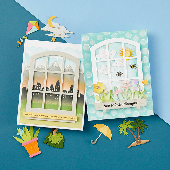 Sending Sunshine Sentiments Clear Stamp Set by Tina Smith