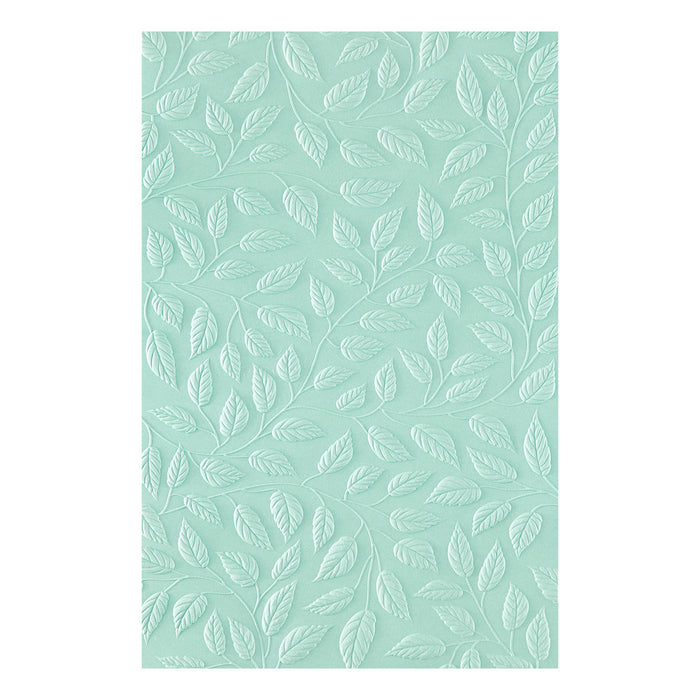 Shady Leaves - 3D Embossing Folder of the Month