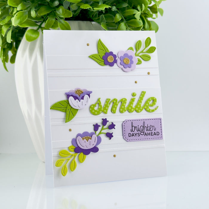 Shiny New Day Sentiments Clear Stamp Set