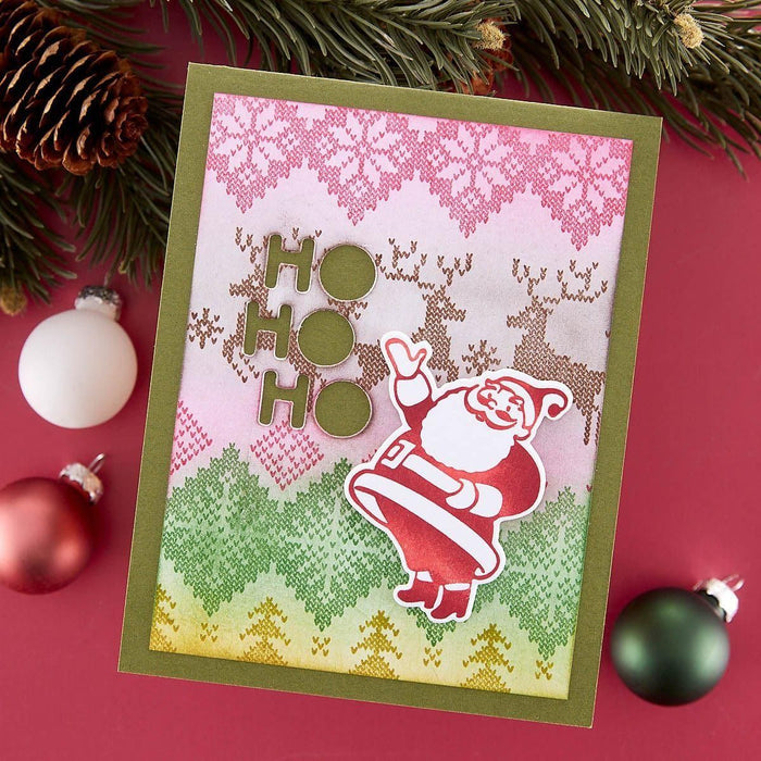 Silly Santas Stamp & Die Bundle by Simon Hurley