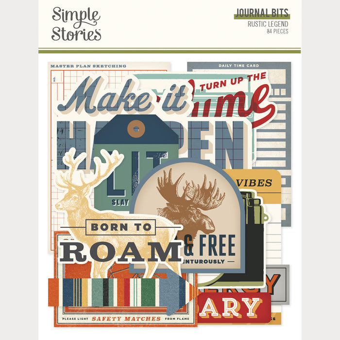 Simple Stories Rustic Legend Bits & Pieces