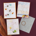 Sketchy Hexi - Press & Foil Plate of the Month