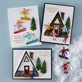 Ski-son's Greetings Dies and 3D Folder Bundle by Simon Hurley