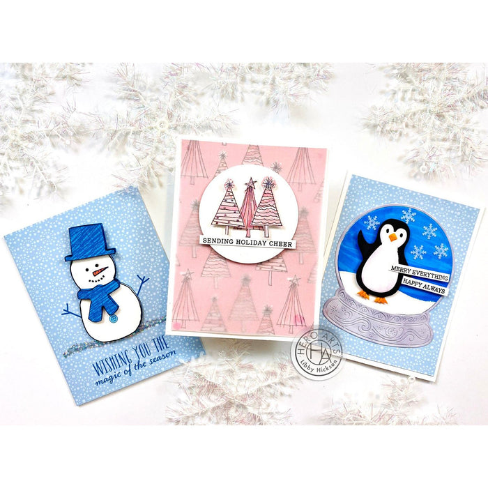 Small Penguin Tag Fancy Dies