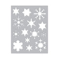 Snowflake Patterned Cover Plate Dies