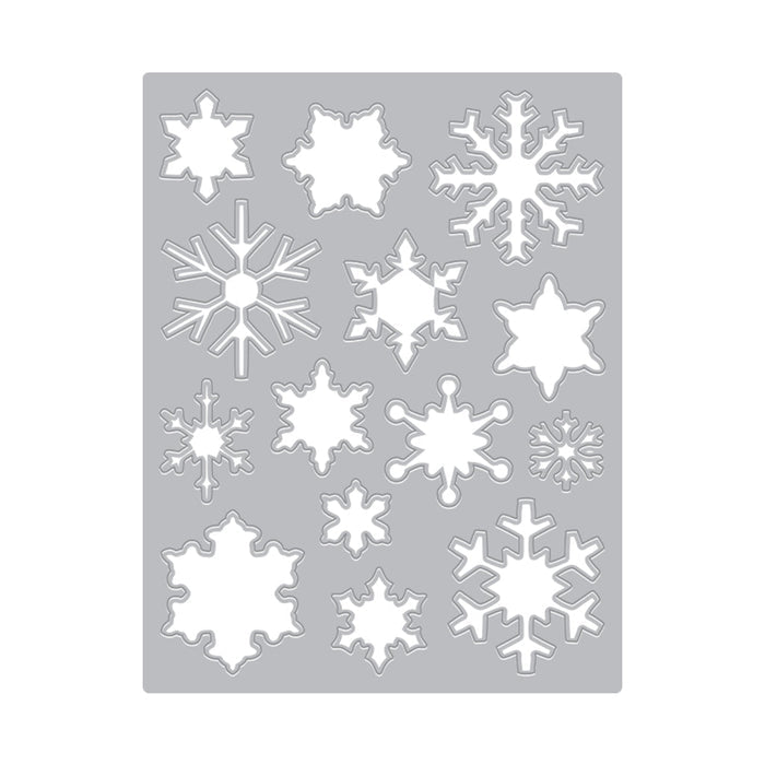 Snowflake Patterned Cover Plate Dies