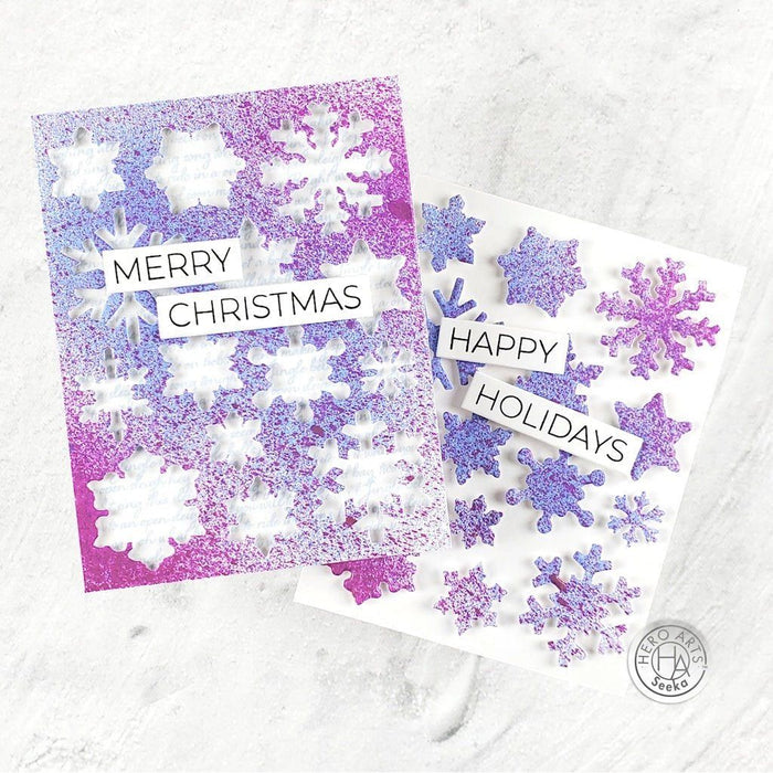 Snowflake Patterned Cover Plate Dies