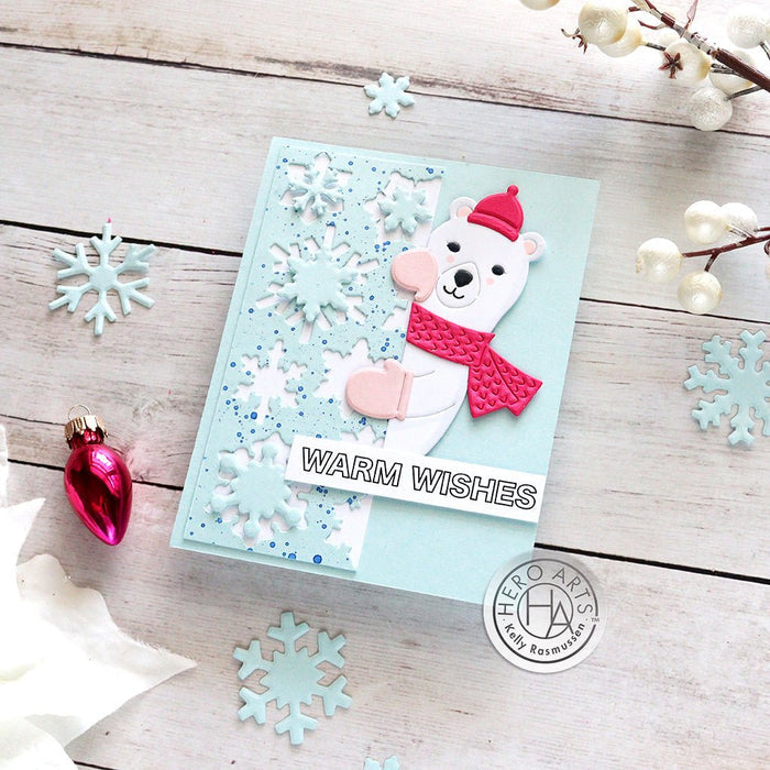 Snowflake Patterned Cover Plate Dies