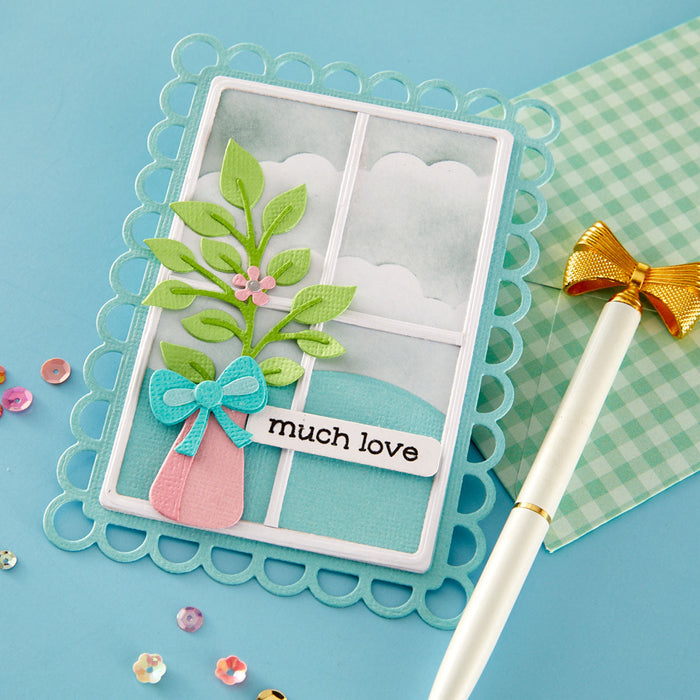 So Amazing Sentiments Clear Stamp & Die Set by Lisa Horton