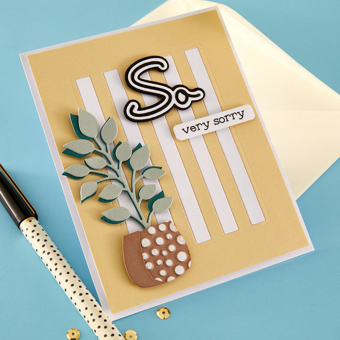 So Amazing Sentiments Clear Stamp & Die Set by Lisa Horton