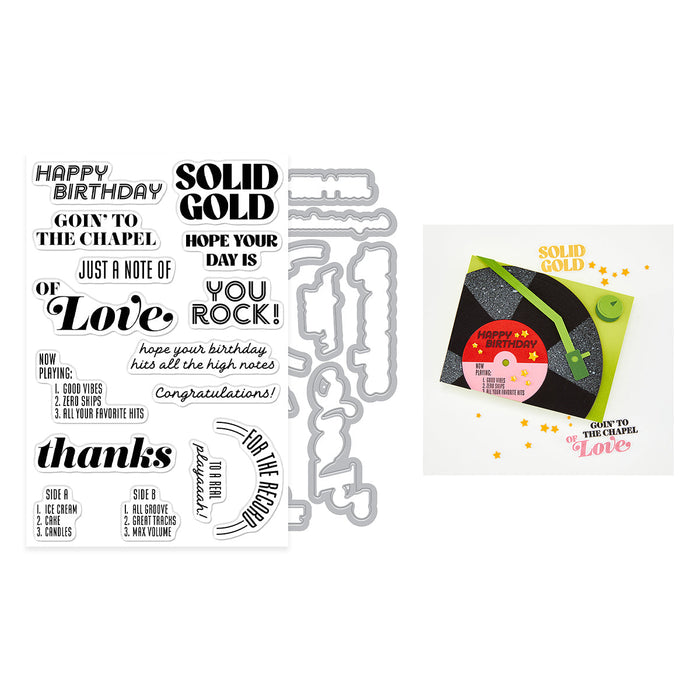 Solid Gold Stamp & Cut