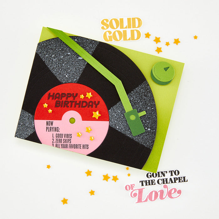 Solid Gold Stamp & Cut