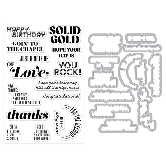 Solid Gold Stamp & Cut