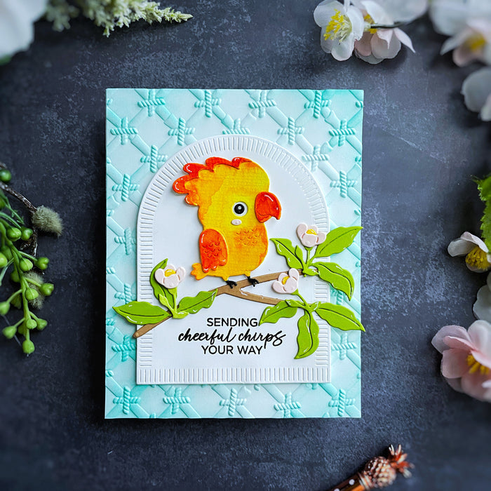 Spread Your Wings Sentiments Clear Stamp Set