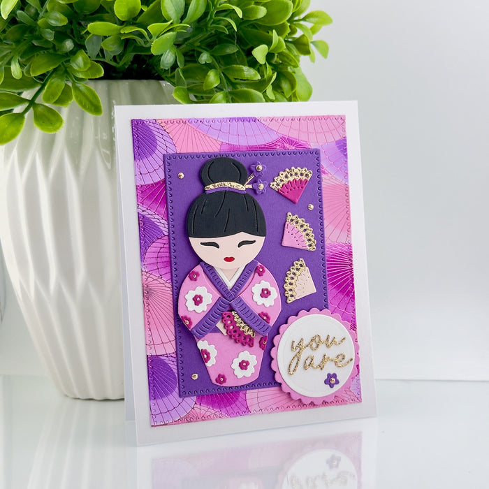 Spring in Kyoto BetterPress & Stencil Bundle  by Alex Syberia Designs