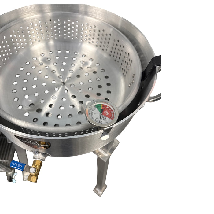 Stainless Steel Deep Fryer Thermometers - 12 inch and 5 inch - HP Cookers