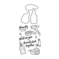 Stick Together Stamp & Cut Set